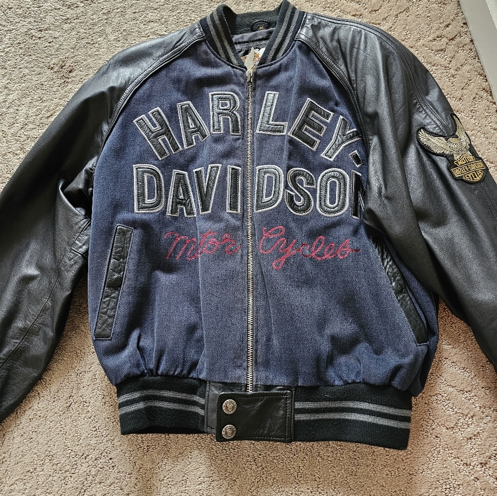 Leather Harley Davidson jacket